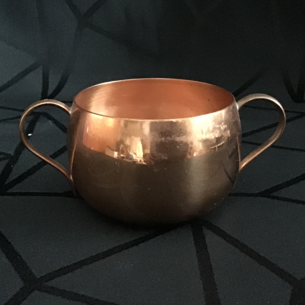 Vintage cup with handles
